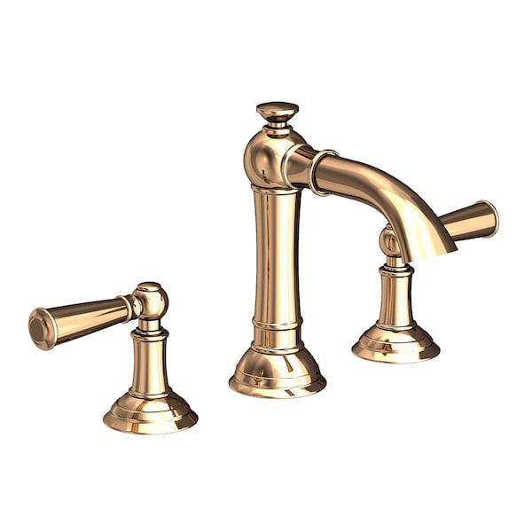 Newport Brass Widespread Lavatory Faucet in French Gold (Pvd) 2410-24A - main